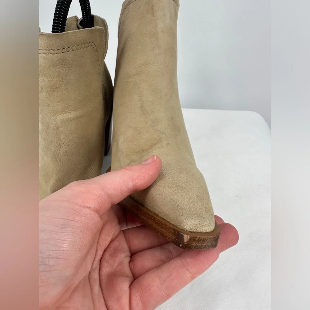 Vince Camuto | Women’s 5.5 Welland Suede‎ Booties Tortilla